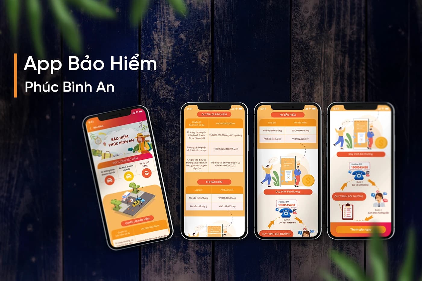 App -  Bảo hiểm Phúc Bình An